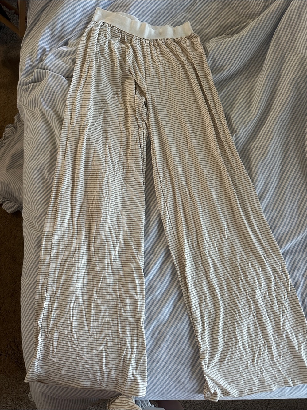 Altard State Striped Wide-Leg Lounge Pants NEW WITH TAGS